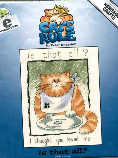 Cats Rule "is that all?" by Peter Underhill